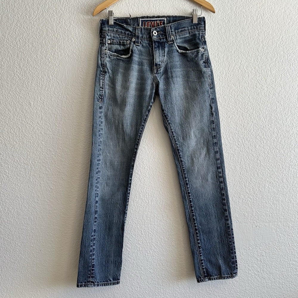 Levi's Skinny 511 W29‎ L30 Light Wash Blue Jeans